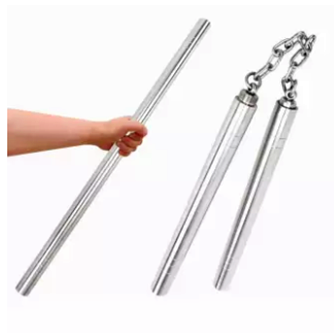 Hard Nun-chucks Training Equipment Safety Martial Art Sticks with Swivel Chain