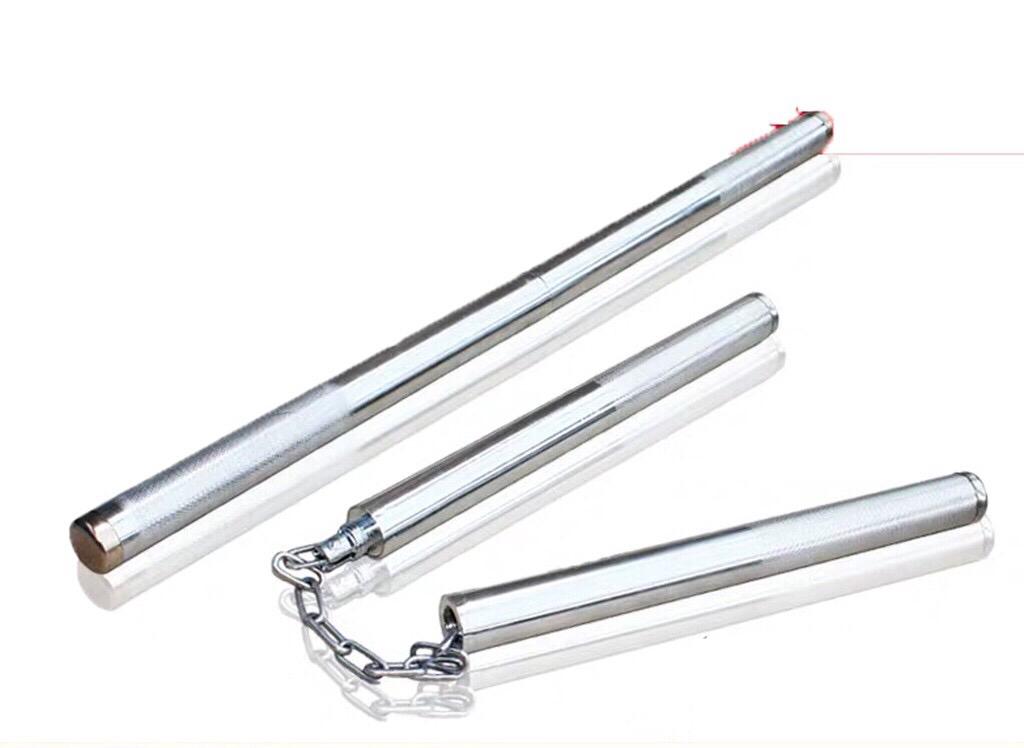 Hard Nun-chucks Training Equipment Safety Martial Art Sticks with Swivel Chain