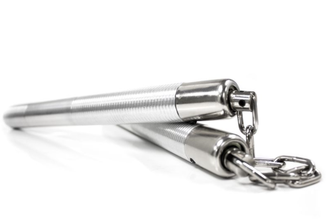 Hard Nun-chucks Training Equipment Safety Martial Art Sticks with Swivel Chain