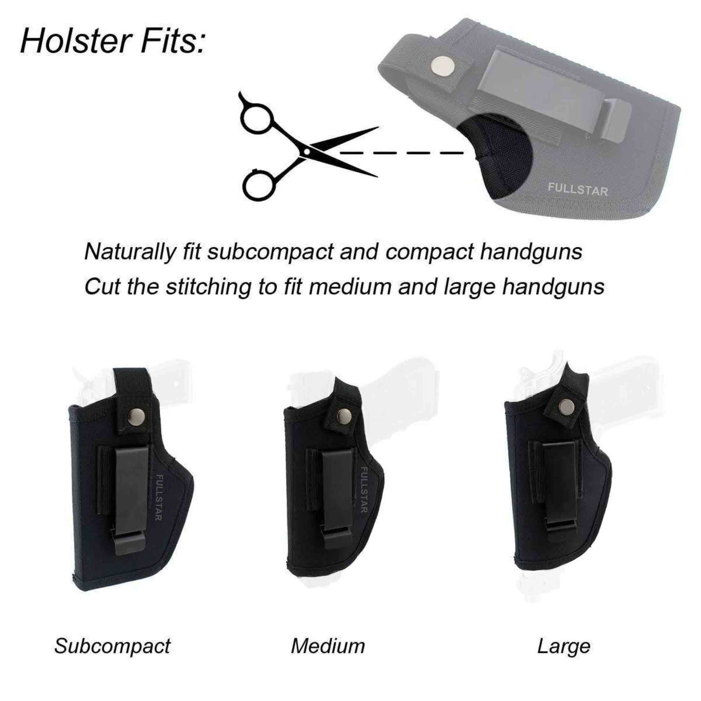 Tactical Universal Nylon Holster Quick Draw Belt