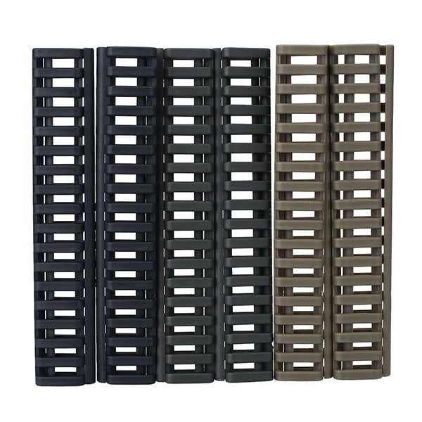 4 Pieces Black Tan Color Rubber Hand Guard Rail