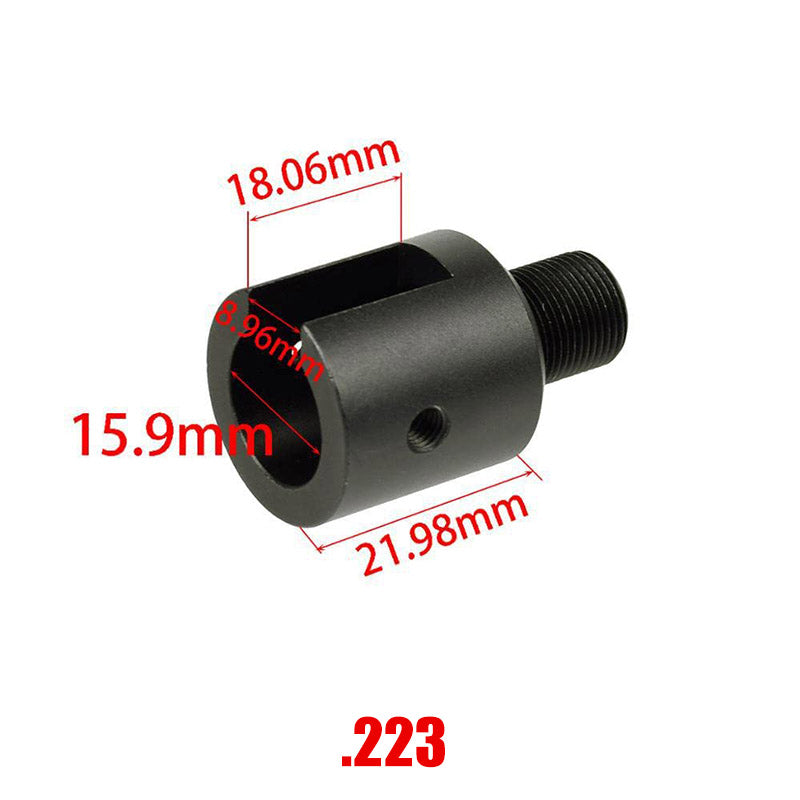 Roger 10 / 22 Threaded Pipe Adapter Muzzle Brake Adapter 1 / 2-28 5 / 8-24