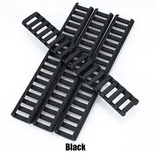 4 Pieces Black Tan Color Rubber Hand Guard Rail