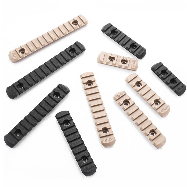 5 Pcs/Pack Outdoor Polymer Picatinny Rail Handguard