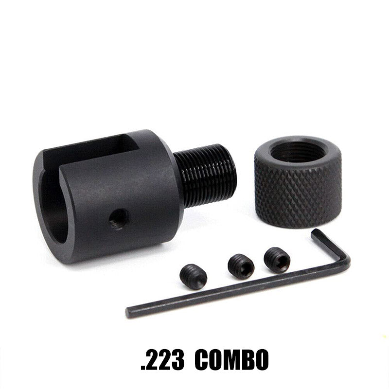 Roger 10 / 22 Threaded Pipe Adapter Muzzle Brake Adapter 1 / 2-28 5 / 8-24