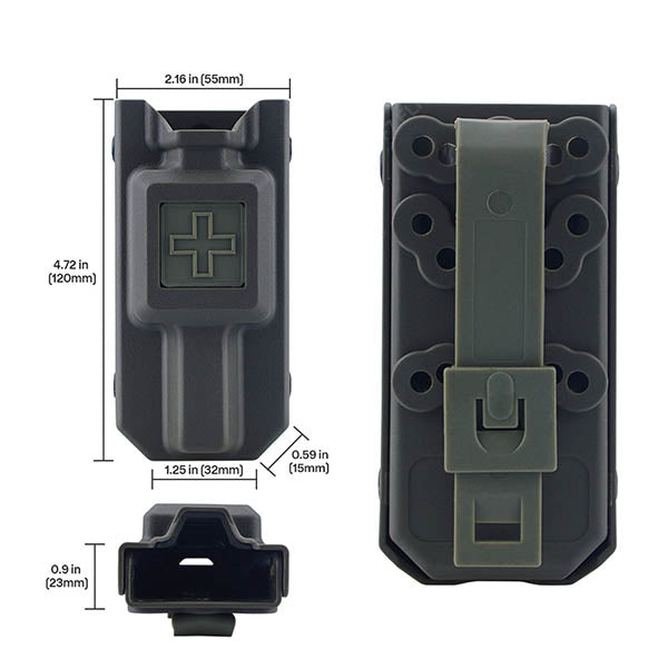 Outdoor Emergency Tourniquet Pouch Case Fast Tourniquet Holder Outdoor Medical Emergency Belt Aid