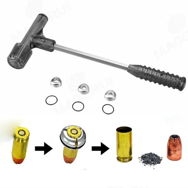 Black Impact Puller Hammer With Three Sets Of Collets