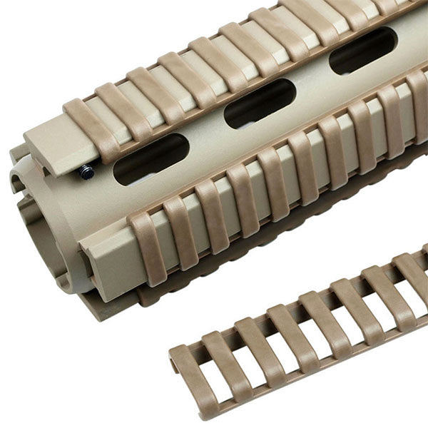 4 Pieces Black Tan Color Rubber Hand Guard Rail