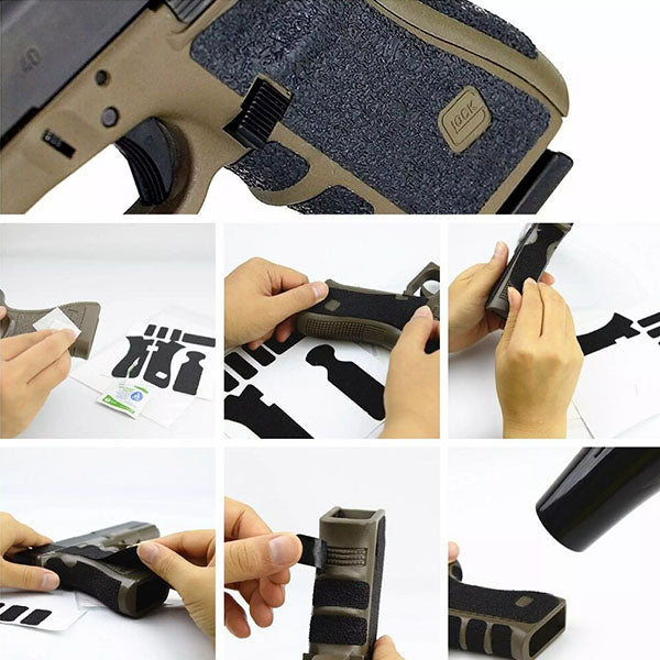 Grip Wrap Tape Glove For Gen 1/2/3/4/5 Glock 17 19 20 23 25 26 34 40 42 43 43X 48