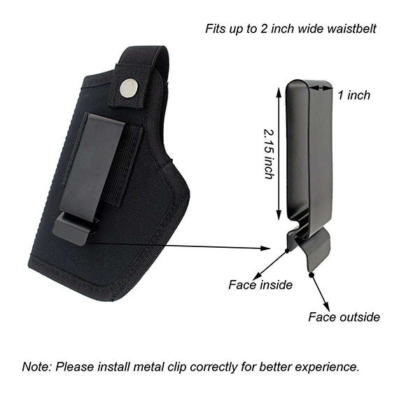 Tactical Universal Nylon Holster Quick Draw Belt