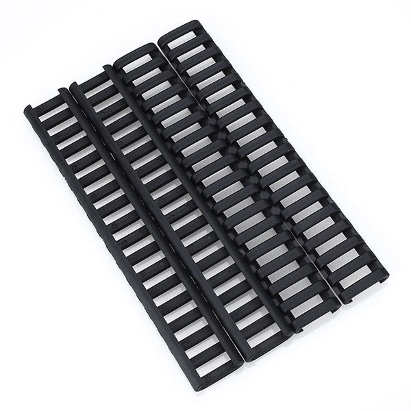 4 Pieces Black Tan Color Rubber Hand Guard Rail