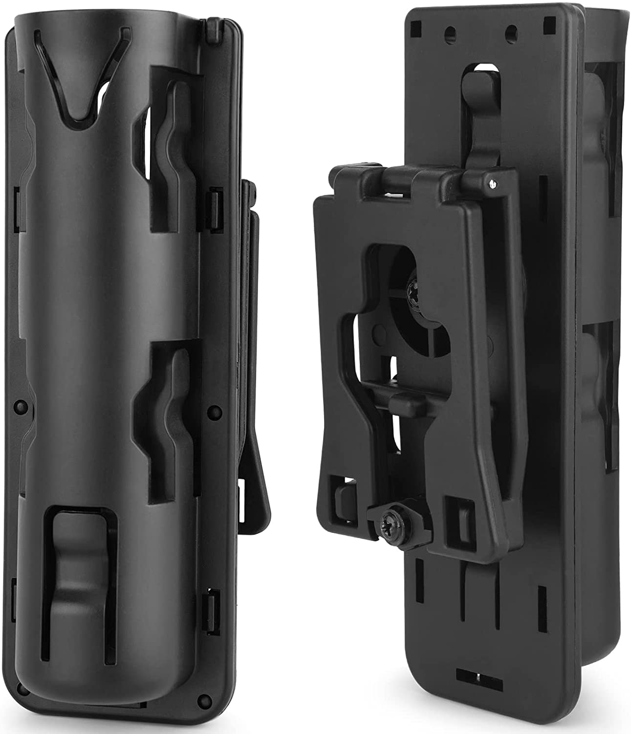 Universal 360 Degree Rotation Baton Case Black Holster Holder Outdoor Safety