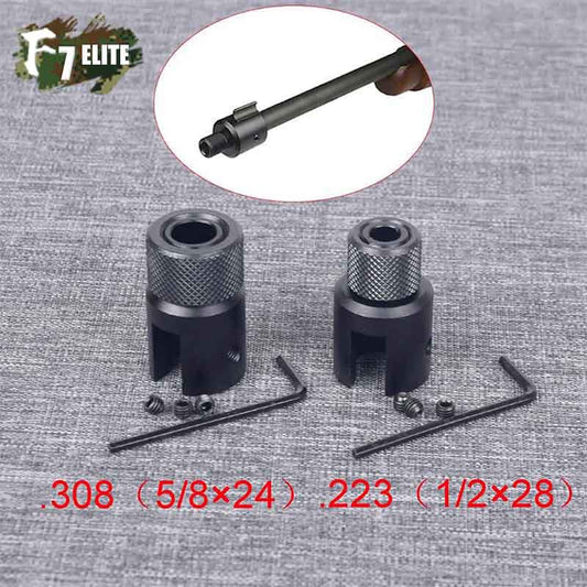 Roger 10 / 22 Threaded Pipe Adapter Muzzle Brake Adapter 1 / 2-28 5 / 8-24
