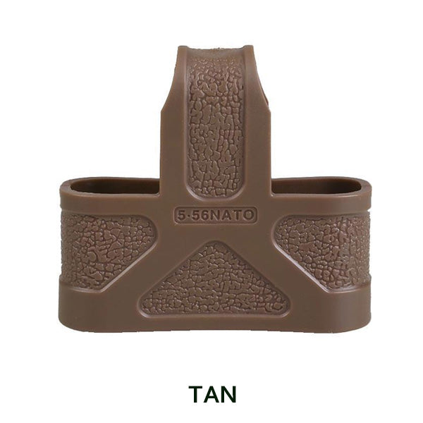 Tactical 9mm 5.56 Rubber Cage Loops Fast Mag Pull For M4 Mag Accessories